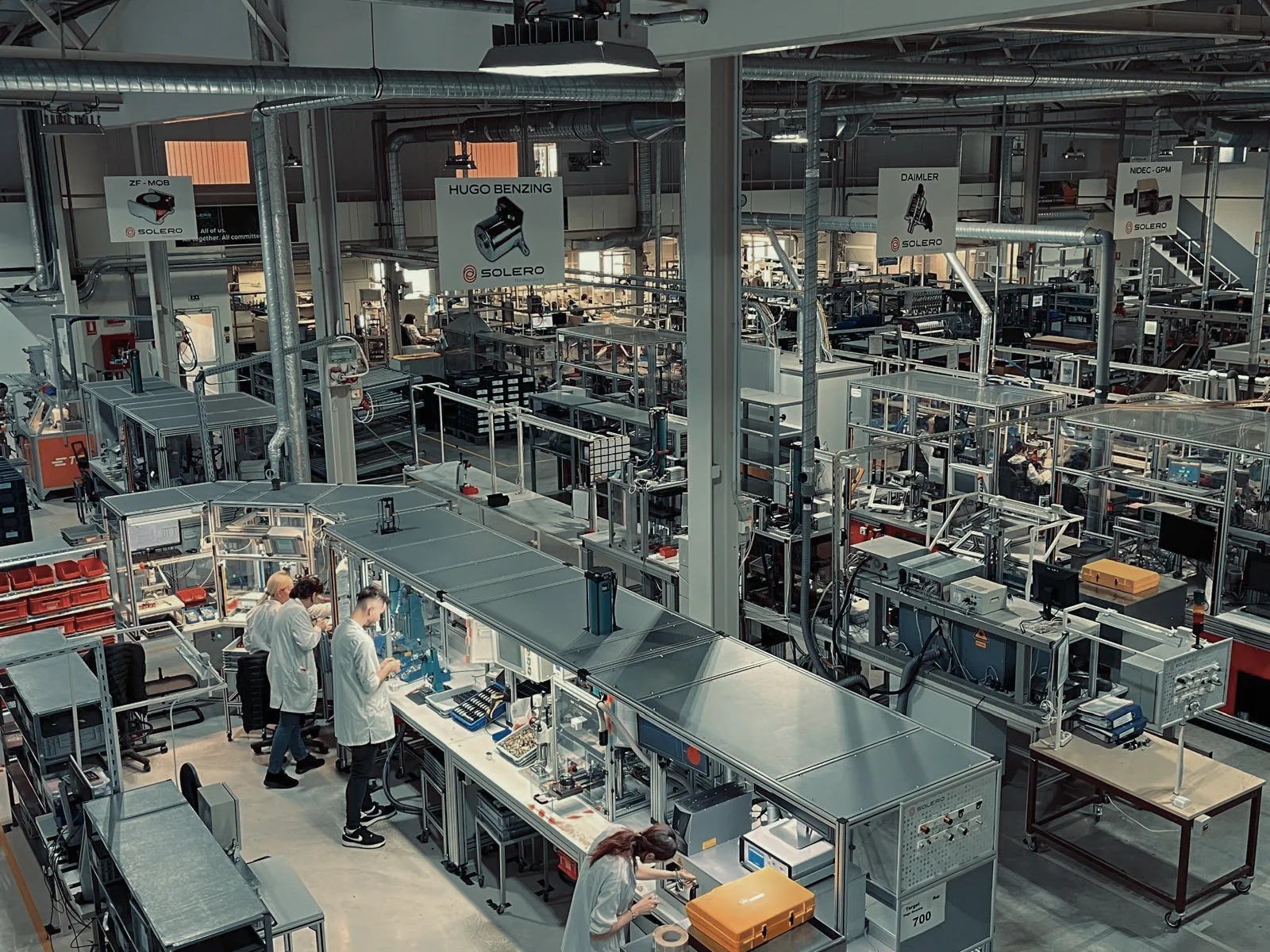 At work Hugo Benzing-solero
